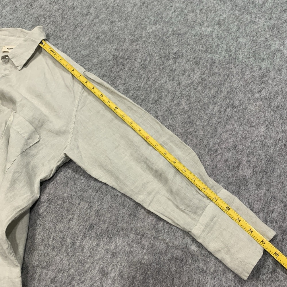 Barena Venezia Women's 100% Linen Shirt RELAXED FIT (ITALY Size 38) Size US 2 - Picture 13 of 15